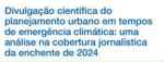 Titulo da dissertacao de Tiago Medina sobre enchentes de 2024 no RS