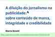 Cartão branco com texto do artigo de Marcia Benetti na UFRGS Intexto